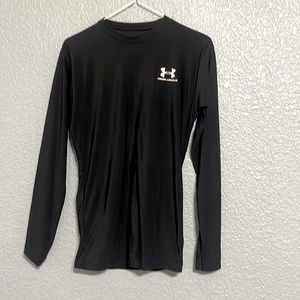 Under Armor black long sleeve compression size medium